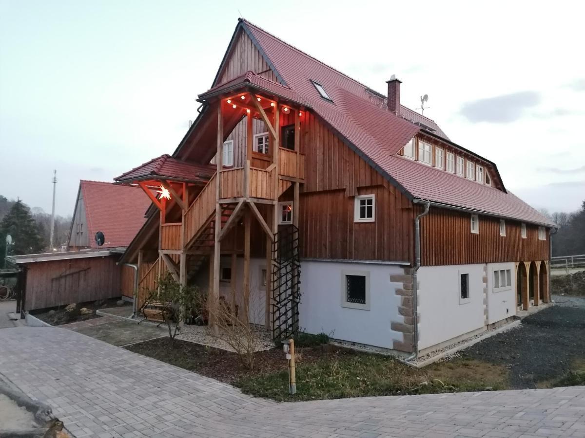 Pferdehof am Burgsberg, Ferienzimmer, Monteurzimmer Seifhennersdorf Exterior foto